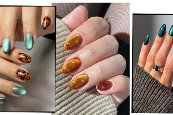 Cat Eye Nails Are The Only Manicure We're Wearing This Winter